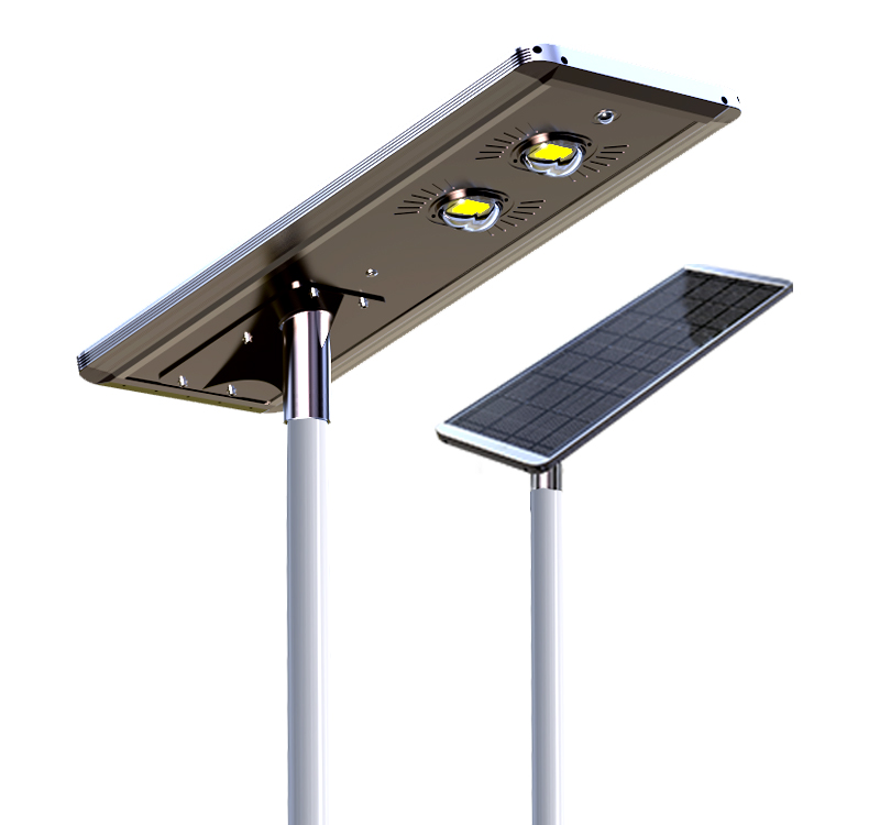 70W All In One Solar Led Street Light PLUS